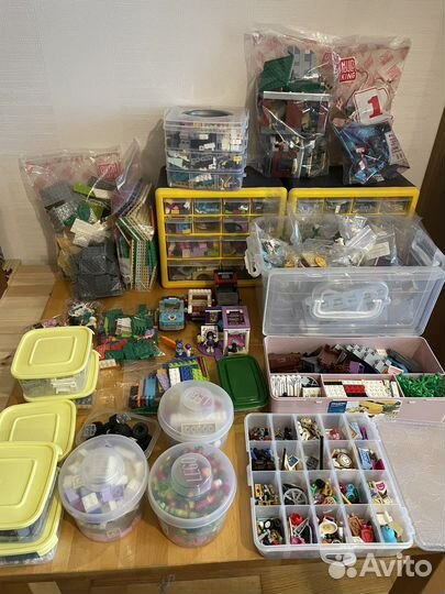 Lego city friends большой лот деталей