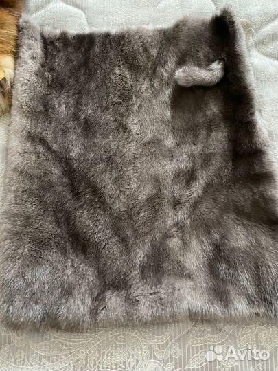 Кусочки меха