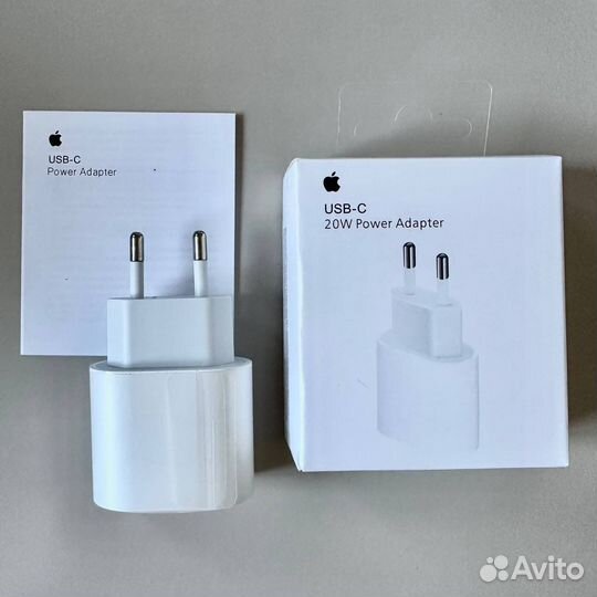 Зарядка на iPhone / Блок 20w + кабель