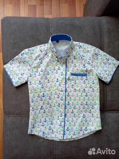 Рубашка на мальчика 116