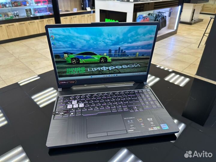 Ноутбук Asus TUF Core i7-11800H RTX 3050 16/512