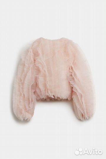 Болеро розовое Lime из тюля S/M