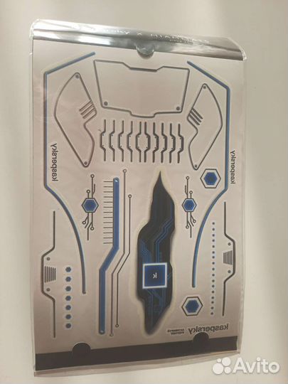 Временная тату наклейка киберпанк