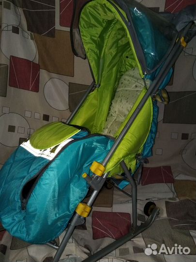 Детские санки коляска