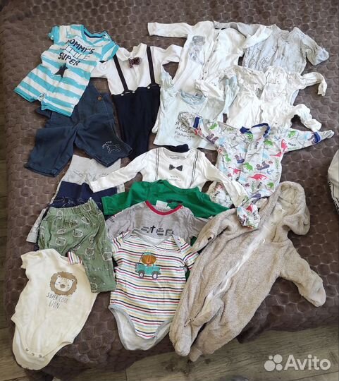 Детские вещи пакетом от 0 до 1 года