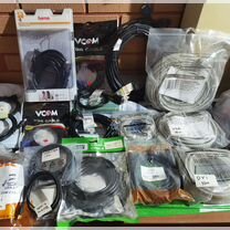 Кабели hdmi, DVI, VGA, DP, переходники, адаптеры