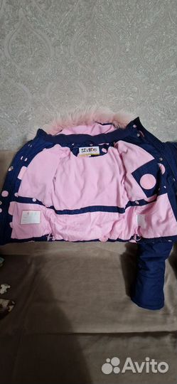 Зимний костюм для девочки