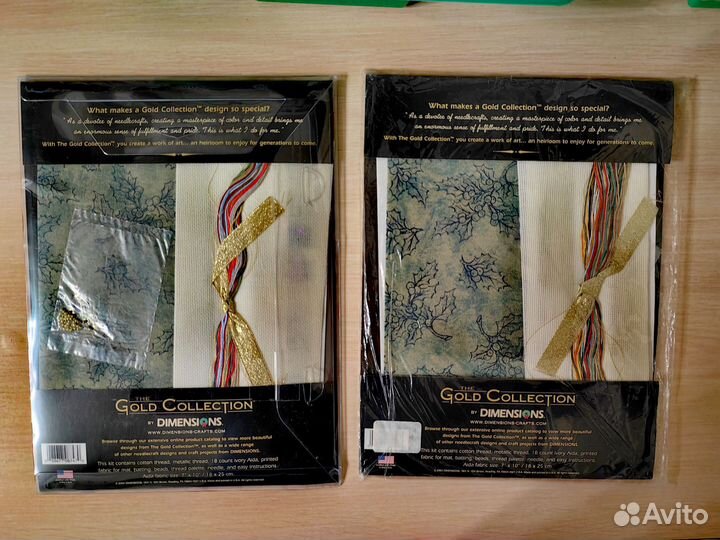 Комбо Набор для вышивания Dimensions Gold Naggets