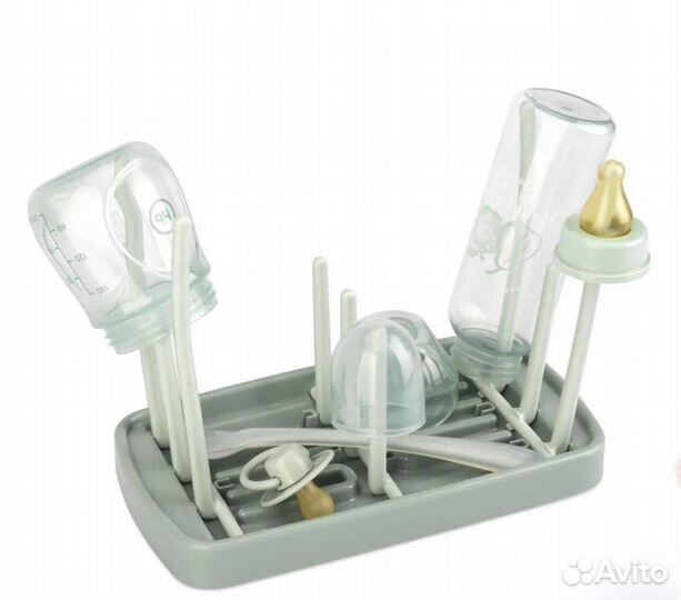 Сушилка для бутылочек, Happy Baby olive