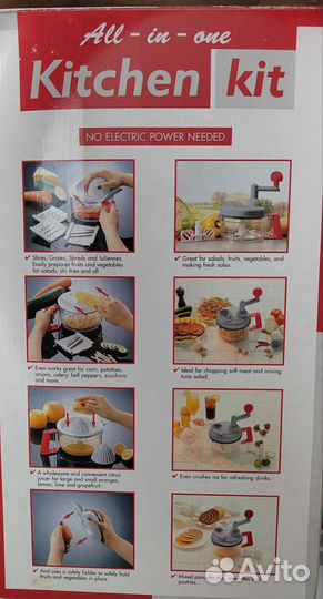 Комбайн. Терка ручная+ соковыжималка vacsy Zepter