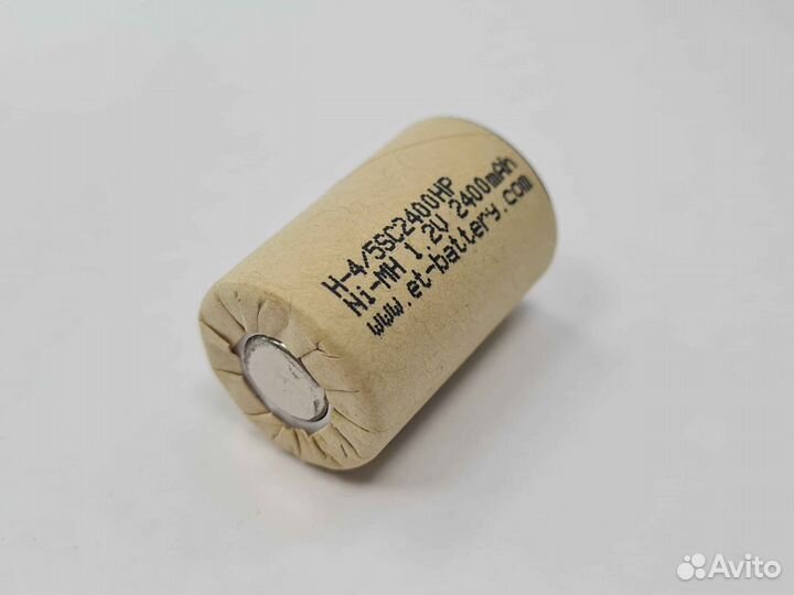 Аккумулятор ET H-4/5SC2400HP высокотовый Ni-Mh 1.2