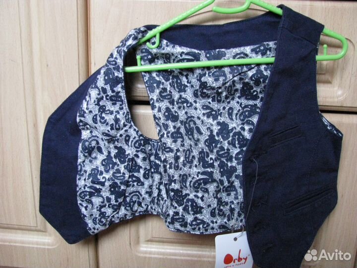 Жилет на мальчика р.92