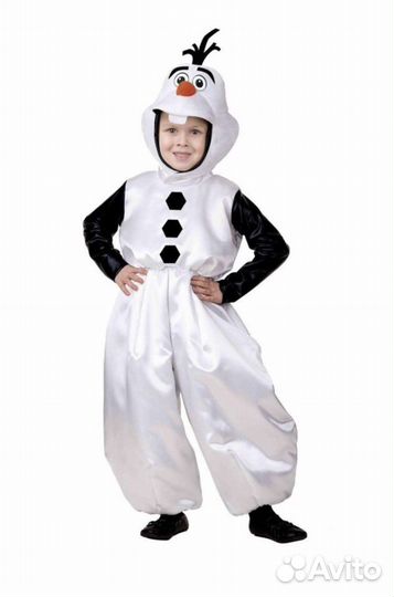 Костюм снеговика 140 см