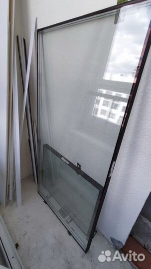 Балконный блок с дверью