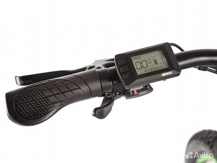 Электровелосипед Eltreco Ultra MAX PRO черно-синий