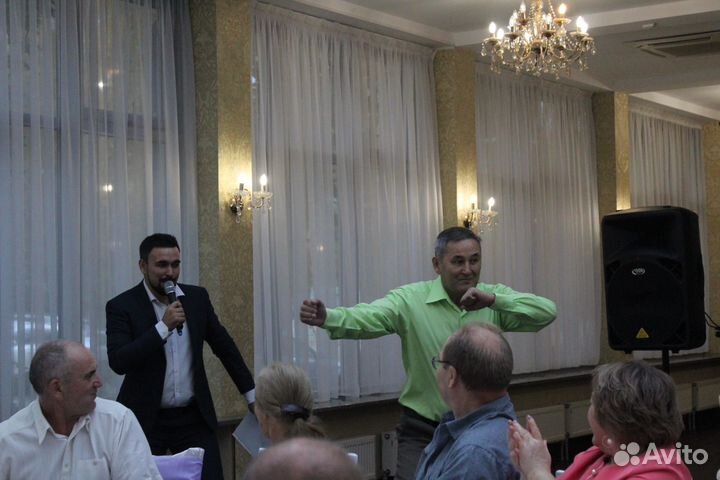 Ведущий тамада на юбилей, корпоратив, свадьбу рб