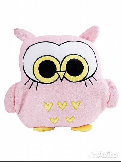 Игрушка плед подушка сова