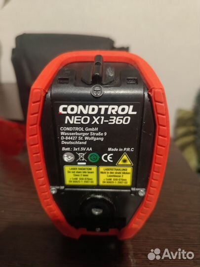 Лазерный уровень condtrol neo 1x-360