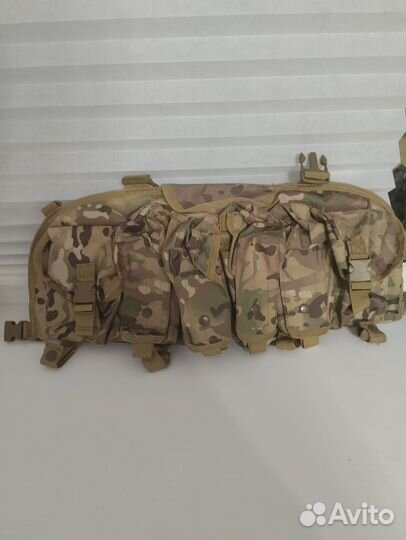 Подсумок для 8ми магазинов ак с доп. подсумками