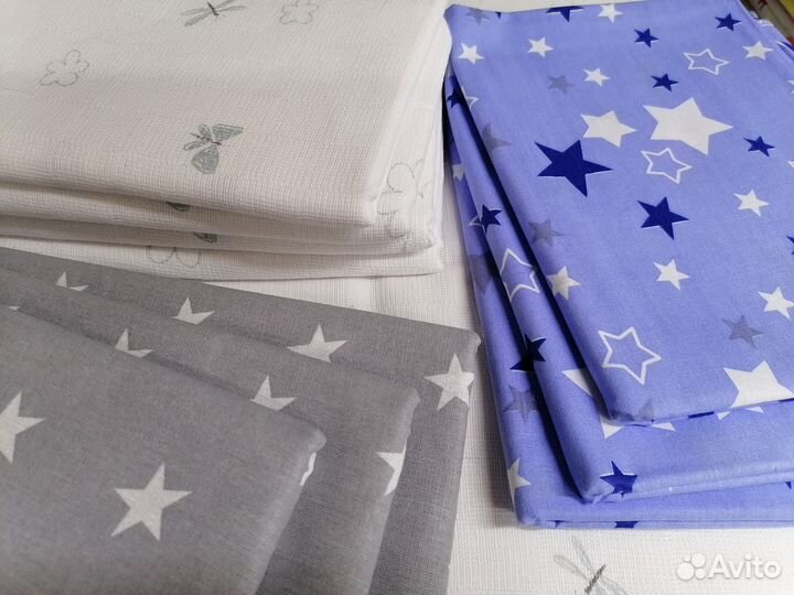 10шт набор пелёнок летний