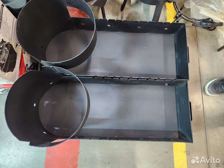 Мангал 3мм с печю на 8 и 12 литров
