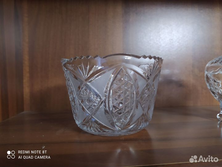 Хрусталь посуда разная