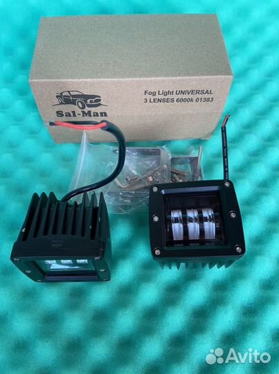 Туманки LED Sal-Man 50w универсальные