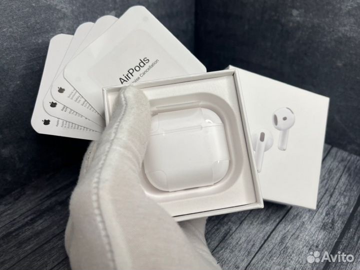 Airpods 4 с шумоподавлением