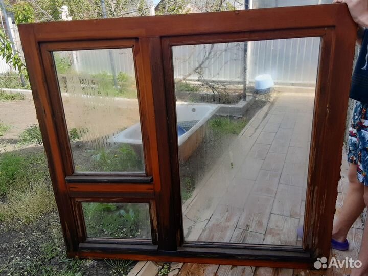 Оконный блок бу деревянный
