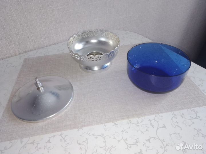 Вазочка-конфетница СССР