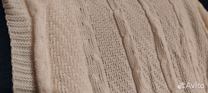 Плед вязаный