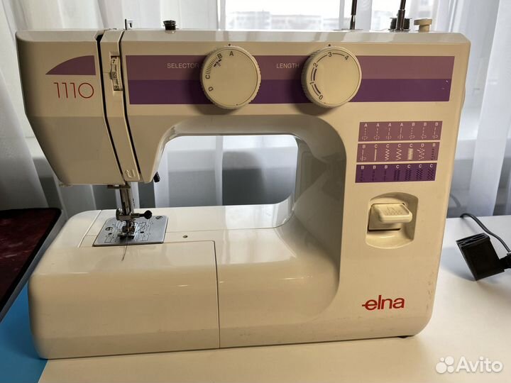 Швейная машина elna 1110
