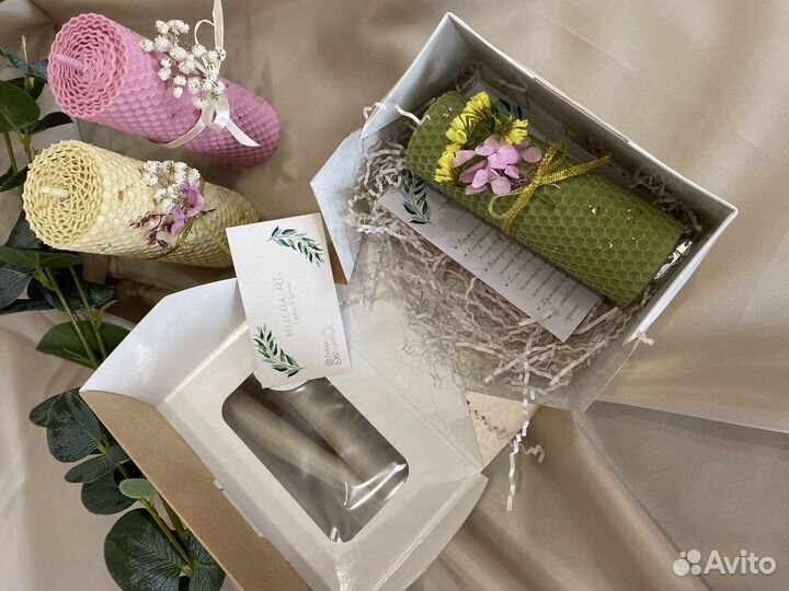 Свечи из вощины