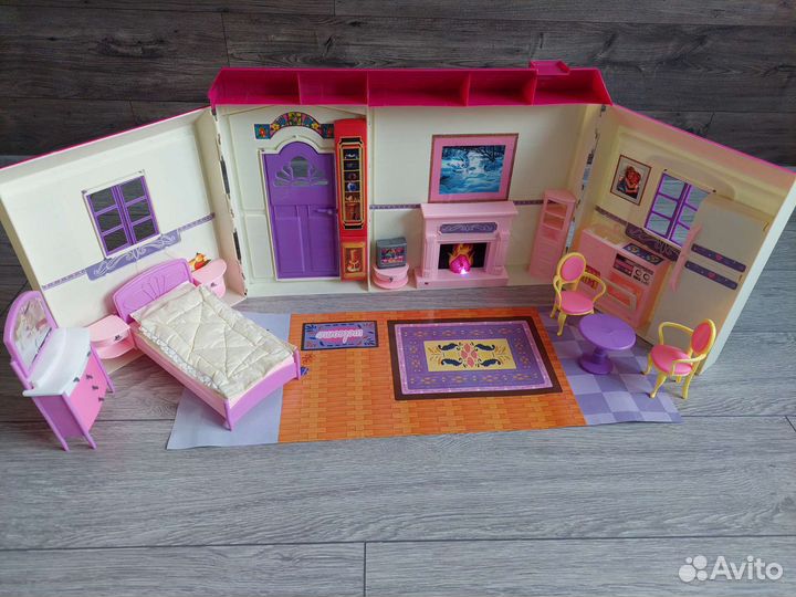 Домик для барби с мебелью звуковое сопровождением