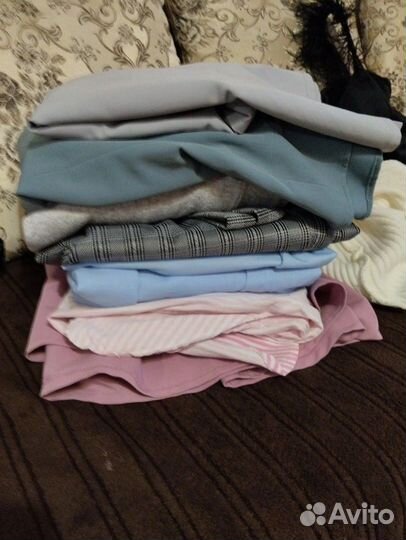 Вещи пакетом (2пакета) на девушку размер 44-46
