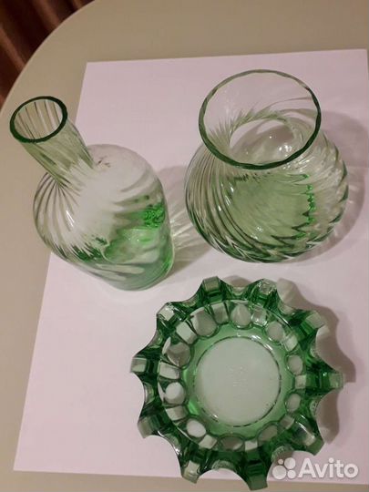 Вазы, графин СССР, Bohemia