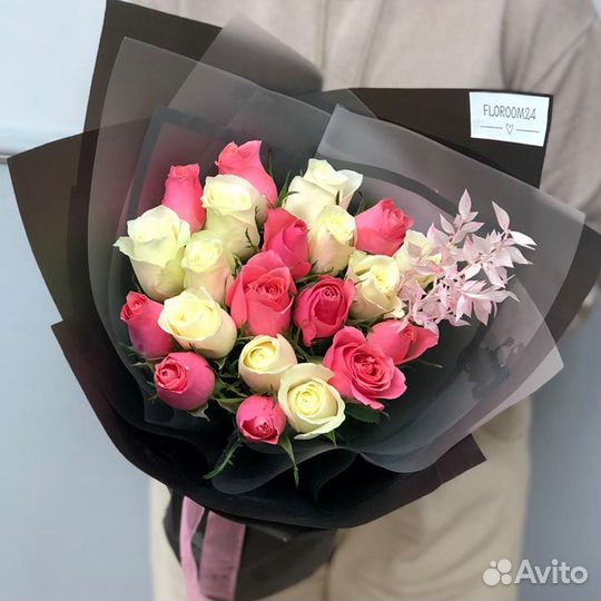 Букет из роз. Доставка цветов в Красноярске