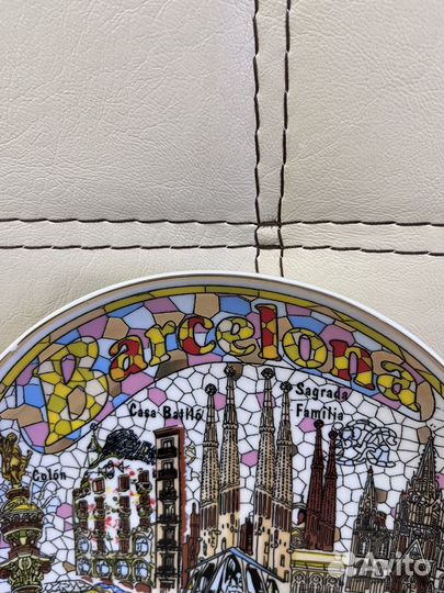 Тарелка декоративная Барселона