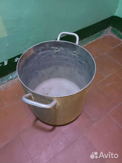 Алюминиевая кастрюля 20 литров