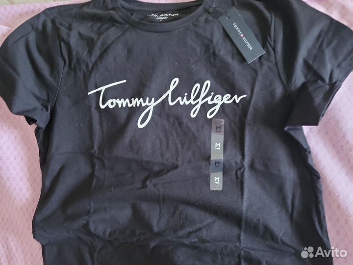 Футболка женская tommy hilfiger размер 46