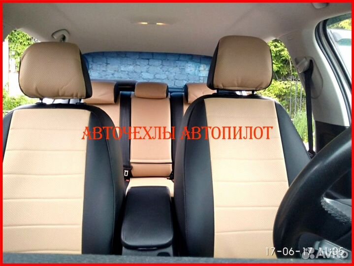 Чехлы Автопилот Volkswagen Jetta 6 из экокожи