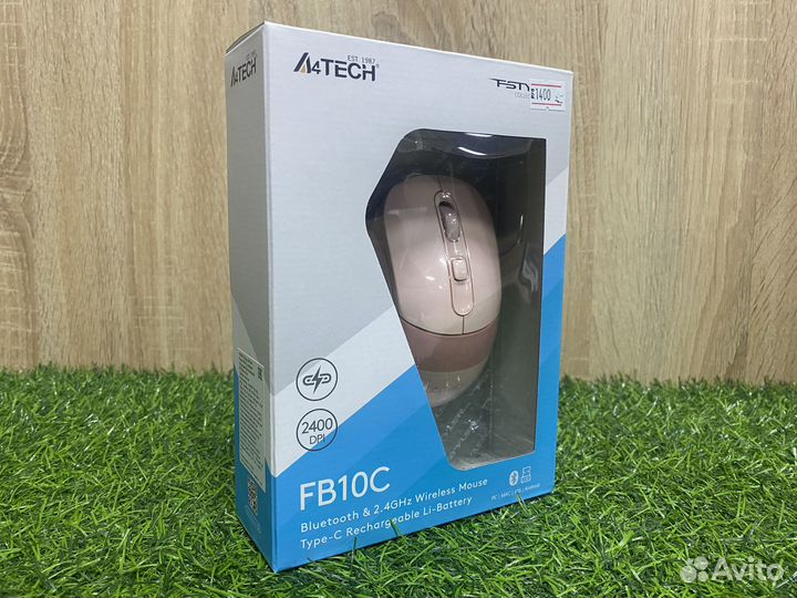 Мышь беспроводная A4Tech Fstyler FB10C