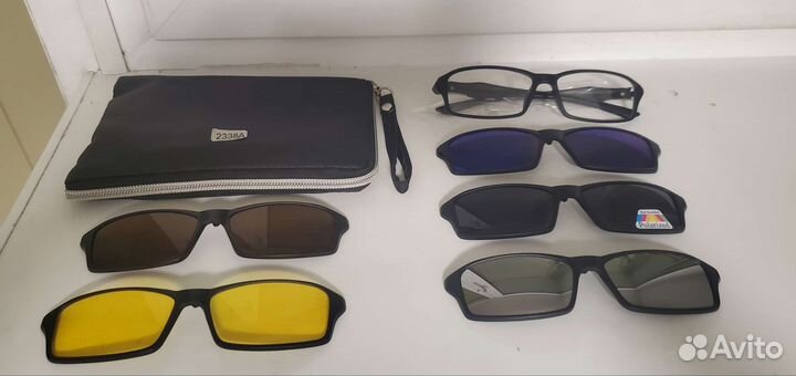 Очки со съемными линзами