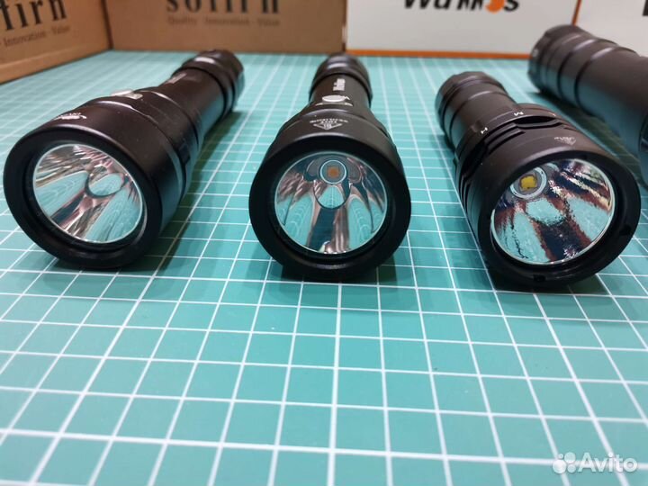 Фонари для дайвинг подводной охоты Sofirn Wurkkos