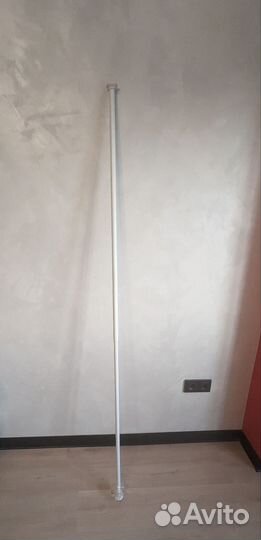 Штанга для шторы IKEA botaren + шторка с кольцами