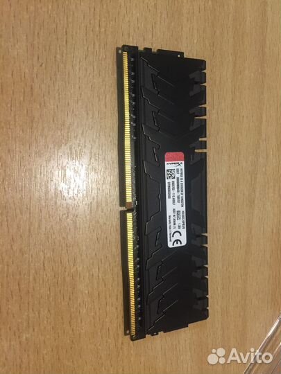 Оперативная память ddr4 hyperx predator 8gb