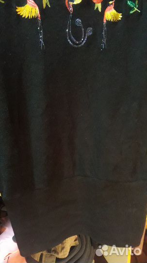 Кофта женская летучая мышь нарядная 48-52