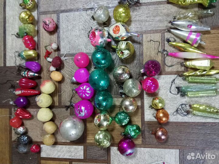 Елочные игрушки СССР