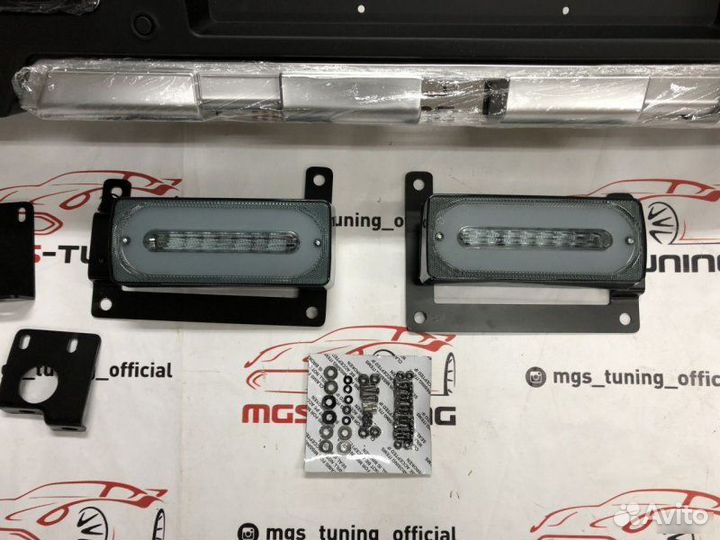 Задний бампер Mercedes G-class w463 AMG