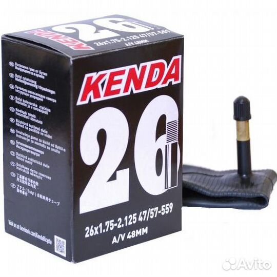 Велокамера kenda 26